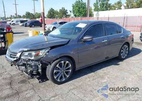 2015 Honda Accord Sport from USA, damaged, VIN 1HGCR2F59FA233977
